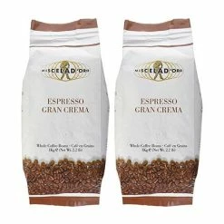 Miscela D'Oro Gran Crema Espresso Beans, 2/2.2 Lb Bags