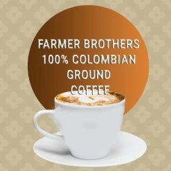 Farmer Brothers 100% Colombian Ground Coffee (40 Bags/2 Oz) -coffee Sales Store 2 2