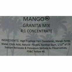 Tropical Sensations - Mango Granita Mix, 1 Bottle 64 Oz -coffee Sales Store 5 1