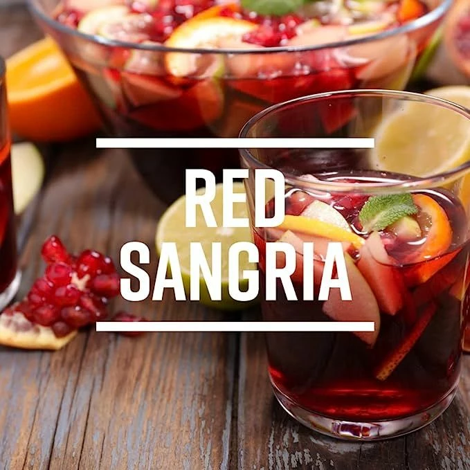 Tropical Sensations - Red Sangria Frozen Granita Mix, 6 Bottles 64 Oz Each 4 Tropical Sensations - Red Sangria Frozen Granita Mix, 6 Bottles 64 Oz Each - Image 2