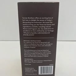 Farmer Brothers Premium: Chai Spice Hot Tea, 6/25 Ct Tea Boxes -coffee Sales Store 81cikjmfhsl. sy679 1