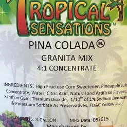 Tropical Sensations - Pina Colada Granita Mix, 1 Bottle 64 Oz -coffee Sales Store 91 8dljuqrl. sy679 1
