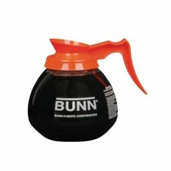 BUNN® BUNN 64oz Orng Hndl Glass Decanter (1pk)