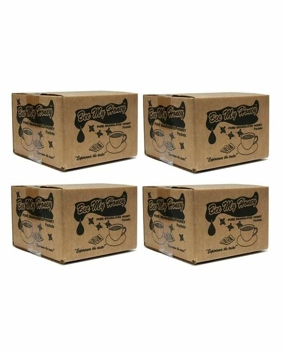 Bee My Honey Pure Granulated Honey, 4 Boxes (300 Packets Ea.) 3 Bee My Honey Pure Granulated Honey, 4 Boxes (300 Packets Ea.)