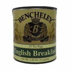 Bencheley English Breakfast Tea, 25 Tea Bags (1.46 Oz) -coffee Sales Store Bencheley English Breakfast Tea 25 tea bags 1 46 oz 2nd