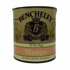 Bencheley Mango Tea, 25 Tea Bags (1.46 Oz) -coffee Sales Store Bencheley Mango Tea 25 tea bags 1 46 oz 2nd