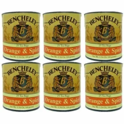 Bencheley Tea Bags, 6/25 Ct Orange & Spice Tea