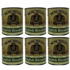 Bencheley Tea Bags, 6/25 Ct English Breakfast Decaffeinated Tea