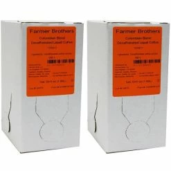 Farmer Brothers Colombian Blend Decaf Liquid Coffee, 2 Boxes (64 Oz Ea.)