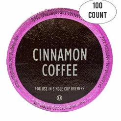 Cafe Mexicano, Mexican Cinnamon Coffee, 100 Single Serve Cups
