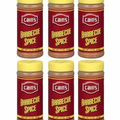 Cain's Barbecue Spice, 6 Bottles 12 Oz Each