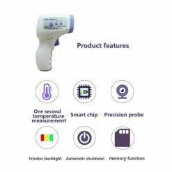 Digital LCD Infrared Thermometer Non-contact Forehead Baby Adult Temperature USA -coffee Sales Store Digital LCD Infrared Thermometer Non contact Forehead Baby Adult Temperature USA 04 2nd