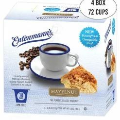 Entenmann's Single Serve Coffee, Hazelnut, 4/18 Count