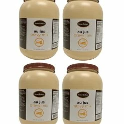 Farmer Brothers Au Jus Gravy Mix (4 Bottles/4 Lbs Ea.)