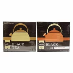 Farmer Brothers Black Tea: 1 Box Regular & 1 Box Decaf
