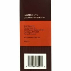 Farmer Brothers Black Tea: 2 Boxes Regular & 2 Boxes Decaf