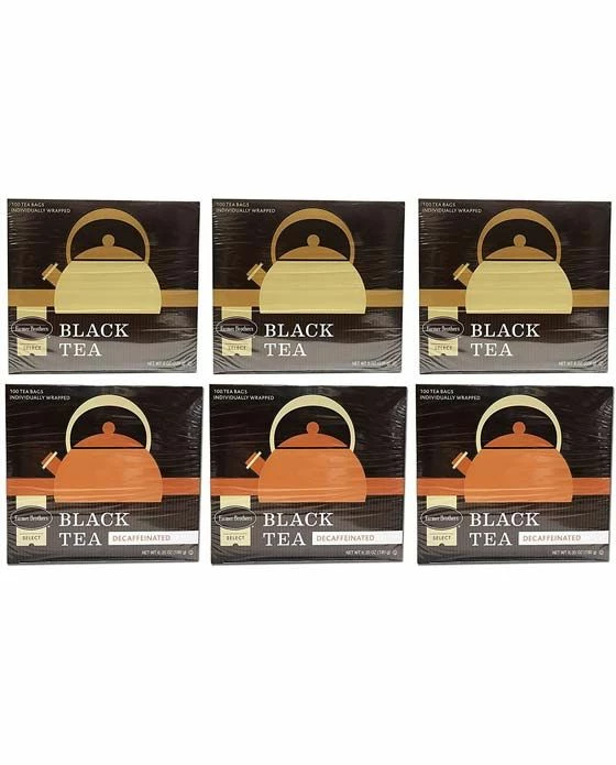 Farmer Brothers Black Tea: 3 Boxes Regular & 3 Boxes Decaf 4 Farmer Brothers Black Tea: 3 Boxes Regular & 3 Boxes Decaf - Image 2