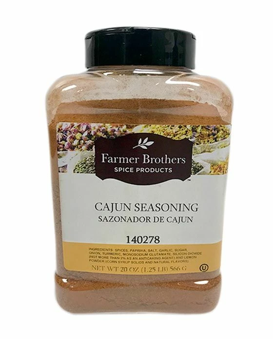 Farmer Brothers Cajun Seasoning (1 Bottle/1.25 Lb) 3 Farmer Brothers Cajun Seasoning (1 Bottle/1.25 Lb)