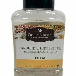 Farmer Brothers Ground White Pepper (1 Bottle/1 Lb 2 Oz)