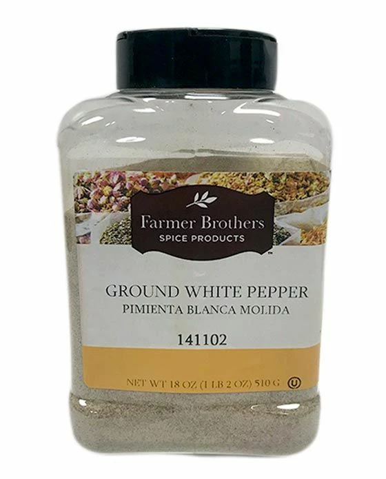 Farmer Brothers Ground White Pepper (1 Bottle/1 Lb 2 Oz) 3 Farmer Brothers Ground White Pepper (1 Bottle/1 Lb 2 Oz)