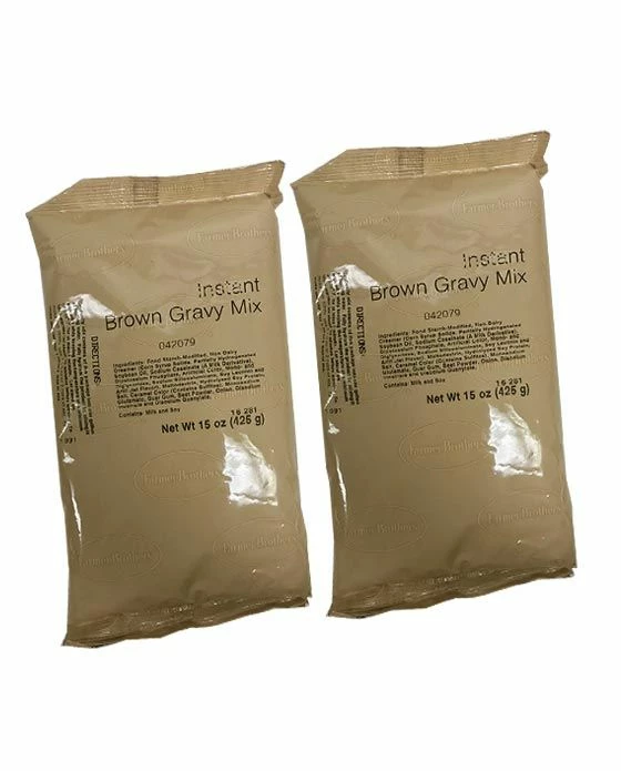 Farmer Brothers Instant Brown Gravy Mix (2 Bags/15 Oz Ea.) 3 Farmer Brothers Instant Brown Gravy Mix (2 Bags/15 Oz Ea.)
