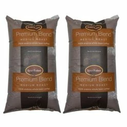 Farmer Brothers Medium Roast 100% Arabica Bean (2 Bags/5 Lbs Ea.)