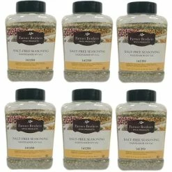 Farmer Brothers Salt-Free Seasoning (6 Bottles/1.25 Lb Ea.)