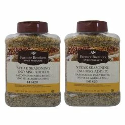 Farmer Brothers Steak Seasoning (2 Bottles/28 Oz Ea.)