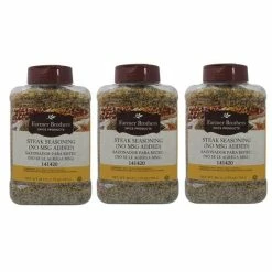 Farmer Brothers Steak Seasoning (3 Bottles/28 Oz Ea.)