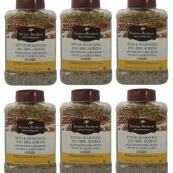 Farmer Brothers Steak Seasoning (6 Bottles/28 Oz Ea.)
