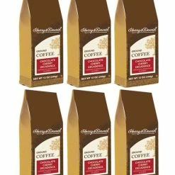 Harry & David Chocolate Cherry Decadence Coffee, 6 Bags (12 Oz Each)