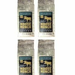Harry & David Maple Vanilla Moose Munch Gourmet Coffee 4 Bags