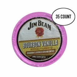 Jim Beam Bourbon Vanilla Flavored Single Serve Cups, 35 Cups
