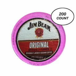 Jim Beam Original Single Serve Ground Coffee, 200 Count, Keurig 2.0 Compatible