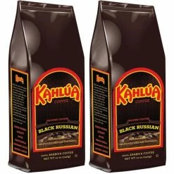 Kahlua Black Russian Gourmet Ground Coffee (2 Bags/12 Oz)