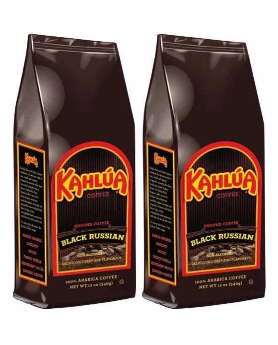 Kahlua Black Russian Gourmet Ground Coffee (2 Bags/12 Oz) 3 Kahlua Black Russian Gourmet Ground Coffee (2 Bags/12 Oz)