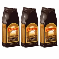 Kahlua Hazelnut Gourmet Ground Coffee (3 Bags/12 Oz)