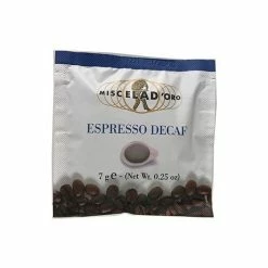 Miscela D'Oro Single Espresso - 4 X 150 Pods 600 Total (Decaf)