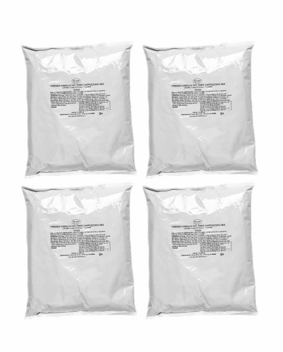 Superior Cappuccino Mix Fat Free French Vanilla 4 Bags (2 Lbs Ea) 3 Superior Cappuccino Mix Fat Free French Vanilla 4 Bags (2 Lbs Ea)