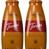 Torani Caramel Sauce, 2 Bottles/64 Oz Ea. Free Pump Included -coffee Sales Store Torani Caramel Sauce 2 bottles 64 oz each 2nd