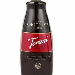 Torani Dark Chocolate Sauce, 1 Bottle/64 Oz Free Pump Included