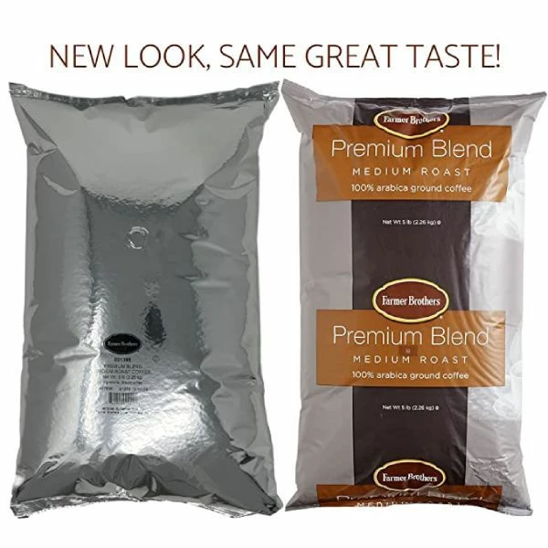 Farmer Brothers Premium Blend Medium Roast Ground Coffee, 3/5 Lbs Bags 4 Farmer Brothers Premium Blend Medium Roast Ground Coffee, 3/5 Lbs Bags - Image 2