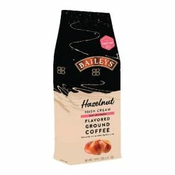 Baileys Bailey's, Hazelnut Irish Cream, Flavored Ground Coffee, 10 Oz Bag