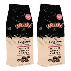Baileys Bailey's, The Original Irish Cream, Flavored Ground Coffee, (2 Bags/10 Oz)