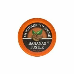 Bananas Foster Coffee, 100 Single Serve Cups
