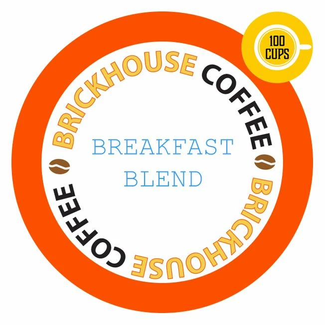 Brickhouse Single Serve Coffee, Breakfast Blend, 100 Count 3 Brickhouse Single Serve Coffee, Breakfast Blend, 100 Count