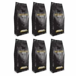 Brickhouse Ground Coffee, Chocolate Raspberry, 6/12 Oz Bags