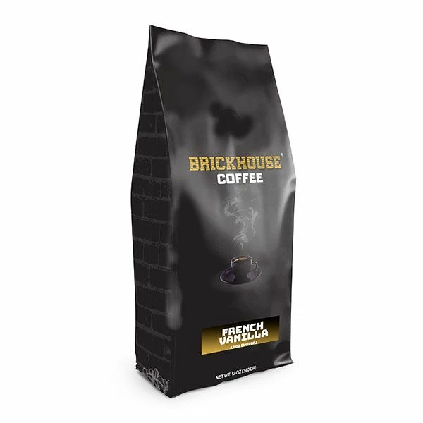 Brickhouse Ground Coffee, French Vanilla, 12oz Bag 3 Brickhouse Ground Coffee, French Vanilla, 12oz Bag