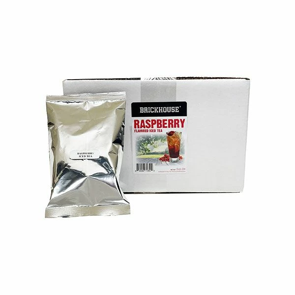 Brickhouse Raspberry Flavored Iced Tea, 24/3 Oz Packets, Loose Leaf With Filters 4 Brickhouse Raspberry Flavored Iced Tea, 24/3 Oz Packets, Loose Leaf With Filters - Image 2