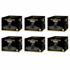 Brickhouse Single Serve Coffee, BRICKHOUSE Blend - 100% Colombian Dark Roast, 72 Count